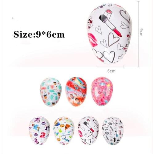 1PC Magic Handle Comb Anti-static Salon Egg Massage Hair Brush Tangle Detangle Smoothing Shower Hairbrush Comb Hair Tool T0266