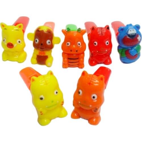 10 pc E304 animal Whistle Noise Sound Maker Pinata Loot Party Bag Fillers Kid Novelty Ideal Birthday Game Gift Favors Toys Prize