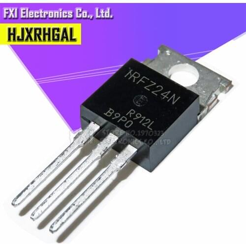 10PCS IRFZ24N IRFZ24NPBF TO220 TO-220 IRFZ24 New original