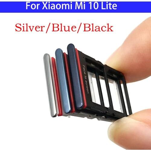 20Pcs/lot Micro Nano SIM Card Holder Tray Slot Holder Adapter Socket For Xiaomi Mi 10 Lite