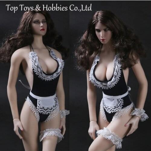 In stock 1/6 Scale Female Figure Accessory Underwear Clothes Bikini Set Heel Shoes Model for 12 inches Action Figure