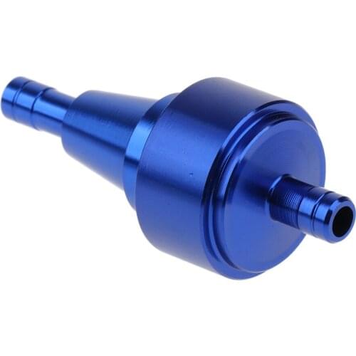 Aluminum Small Inline Petrol Fuel Filter Motorbike Motorcycle Universal Car