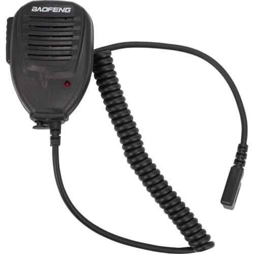 Baofeng Ptt Speaker Mic for Baofeng Uv-5R Bf-888S Uv-82 Uv-9R Radio Handheld Uv-5Ra Plus Uv-6R