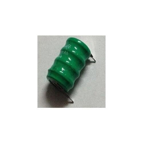 Free shipping 4pcs/lot 4.8V 80mAh NI-MH rechargeable battery button cell coin cell battery pack