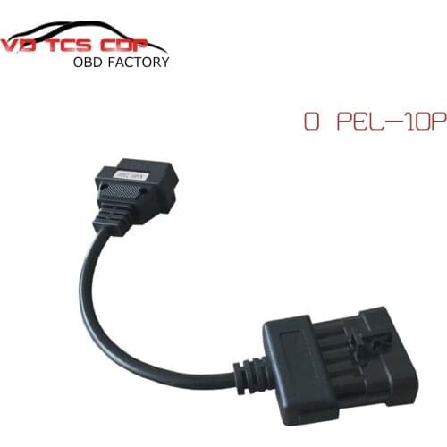 Ship free O PEL-10P Cable for VD TCS CDP pro plus/ WOW CDP / MVD diagnostic Tool OPEL10P Interface car cables