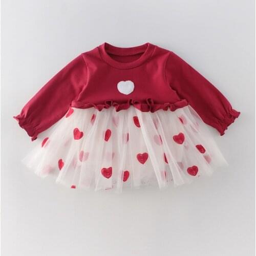 Toddler Baby Girls Bodysuit Newborn Girls Long Sleeve O-neck Red Bodysuit Cute Twins baby clothing Jumpsuit Newborn Bodysuit