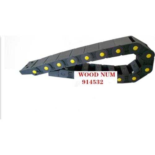 Bevel joint Closed drive chain 25x 25, 38, 50, 57, 77, 103mm 1M plastic towline cable towline