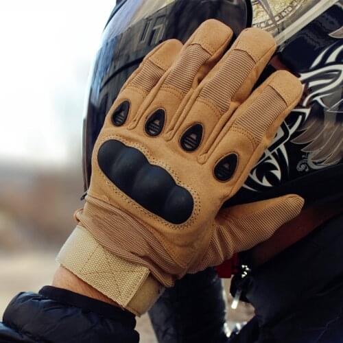 Quality Military Motorcycle Gloves Full Finger Outdoor Sport Racing Motorbike Motocross Protective Gear Breathable Glove For Men