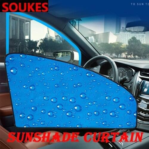 Cool Magnet Car Styling Window Sun Shade Curtain Cover For Mercedes Benz W211 W203 W204 W210 W205 W212 W220 AMG Jaguar XE XF XJ