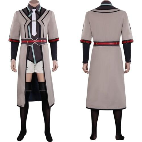 The Legend of Heroes VI Sora no Kiseki--Ctor Salicion Cosplay Costume Outfits Halloween Carnival Suit