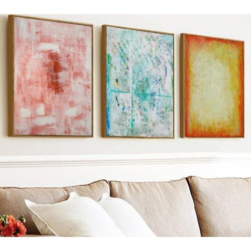 Mark Rothko Canvas Artist Yayoi Kusama Acrylic Posters and Prints Dots Abstract Art Painting Canvas Picture Gallery Wall Decor