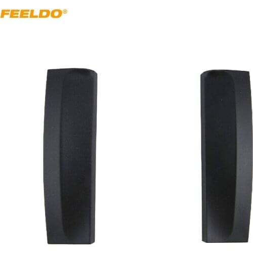 FEELDO 2pcs Car Auido Bracket Refitting Mounting Trim Adapter For Toyota Prius (RHD) 02-04 Radio Stereo Panel Fascia Trim Kit