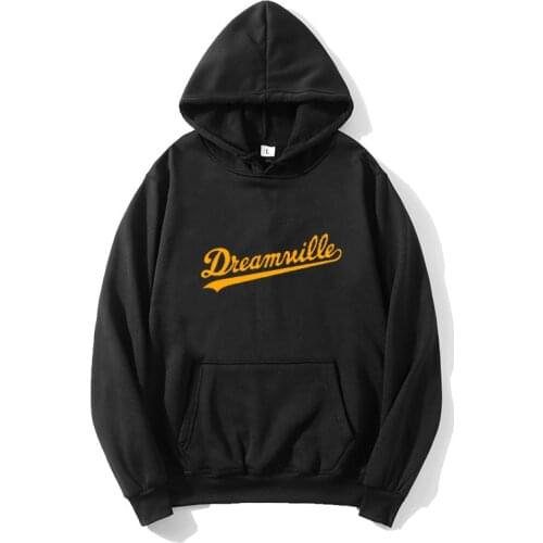 2020 New Hoodies Men Hip Hop DREAMVILLE J Cole Logo Hooded Prey Letter J Cole Hooded Winter Fleece Hoodies Dos