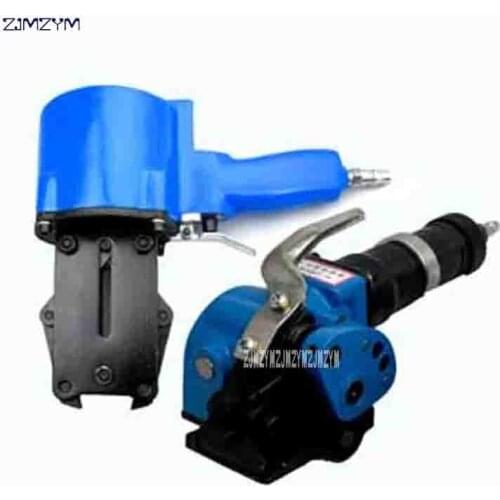 ZJMZYM New Arrival Pneumatic Steel Strapping Machine BL-32 /19 /16 Strip Baler 32 * (0.8-1.2) mm 8.5KN 0.4-0 .6 Mpa 5m / min