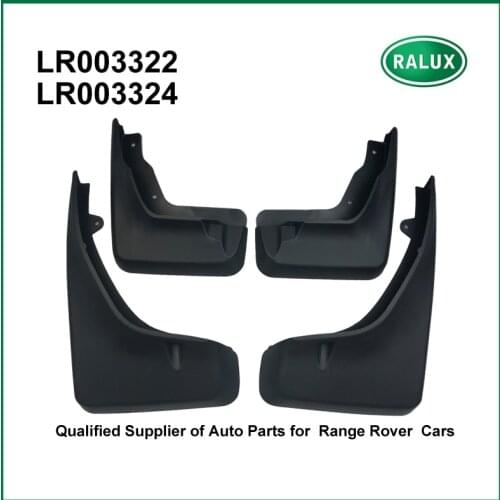 Complete set of car mudflaps for Land Rover Freelander 2 not compatible with body styling pack new LR003324 Front LR003322 rear