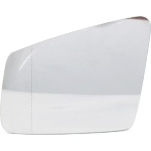 Right and Left Side Rearview Mirror Glass White/Blue Replacement for M~ercedes Benz W212 204 221 2128100121 2128102521
