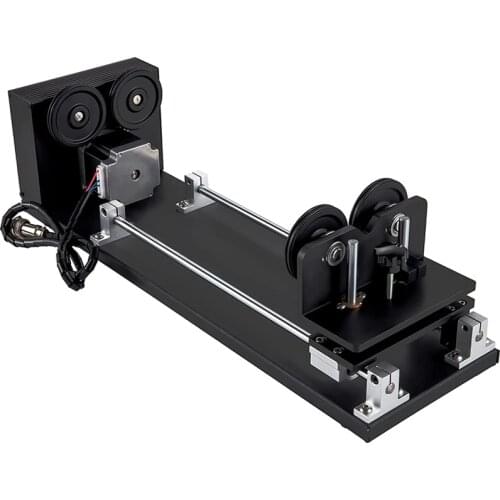 Rotary Axis Attachment,57 Stepper Motor Cutter Rotary, 50Mm-350Mm Carve Length For Engraving Cutting Machine Spherical