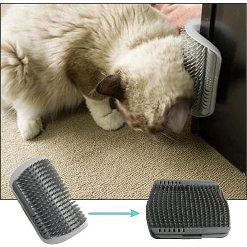 Cats Brush Corner Cat Massage Self Groomer Comb Brush Cat Rubs the Face with a Tickling Comb Cat Product Dropshipping