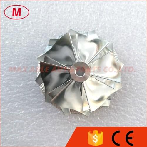 TD04HL 49189-x 20T 47.04/58.00mm 6+6 blades Turbo Billet Compressor wheel/Aluminum 2618/Milling compressor wheel for 49189-07220