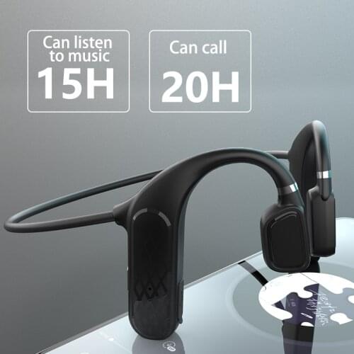 Universal Headphones With Bone Conduction Earphones TWS Sport Waterproof Earbuds Bluetooth 5.0 Earphone Wireless Headset