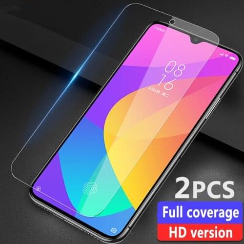1-2PCS Full Cover Redmi 8 8A 7A 6A S2 k20 4 3 Screen Protector Tempered Glass For Xiaomi A2 9 8SE 8lite 5S CC9E Protective Glass