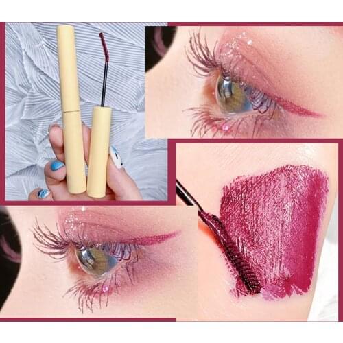 3.5g Mascara Curly Slender Colorful Lash Extension Mascara for Makeup