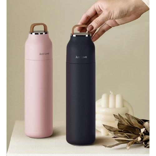 500ml Thermos Bottle Vacuum Flask 304 Stainless Steel Tumblers Travel Coffee Cups Insulated Lids Mug Termo Acero Inoxidable