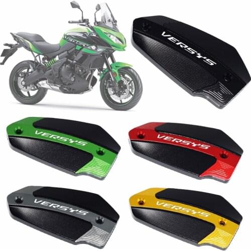 Motorcycle Accessories Front Fluid Reservoir Cover Cylinder Reservoir Brake Cap For KAWASAKI Versys650 VERSYS 650 2007 -2018