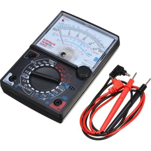 Analog Multimeter Voltmeter Amperemeter AC DC Voltage Current Tester Handheld Digital Multimeter With Test Pen
