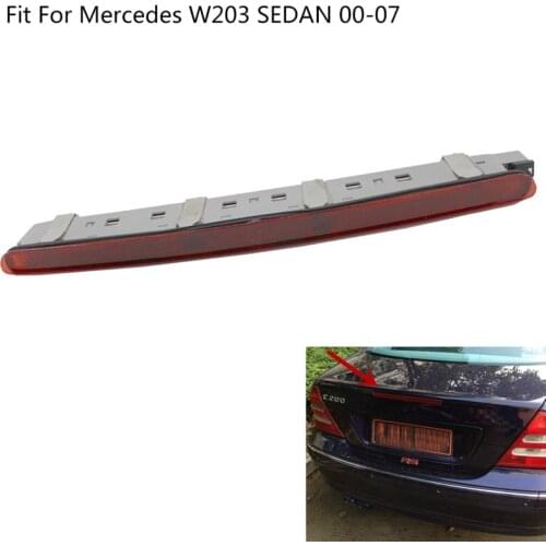 Car LED Red Rear Tail Brake Stop Light Lamp For Mercedes W203 SEDAN 00-07