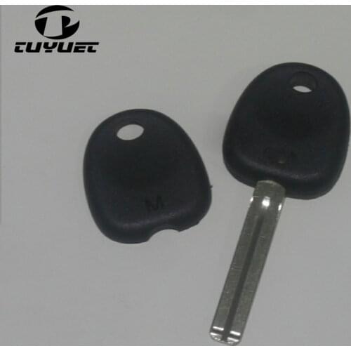 Blank Key Case Cover For Hyundai Verna/I30/IX35 Transponder Key Shell TOY48 Blade With Logo