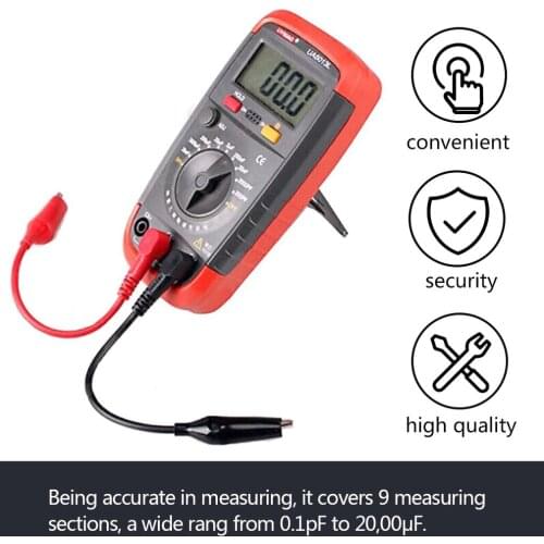 1 Pc UA6013L Auto Range Digital LCD Capacitor Capacitance Test Meter Multimeter Measurement Tester Meter Brand New