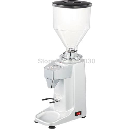 Coffee milling machine Button panel burr coffee grinder coffee bean cocoa mill