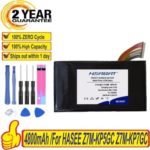 Top Brand 100% New GI5CN-00-13-3S1P-0 Battery for HASEE Z7M-KP5GC Z7M-KP7GC GE5S02 MACHENIKE T90-Ti3C T90-T6CS T90-T6Cw T90-T1C