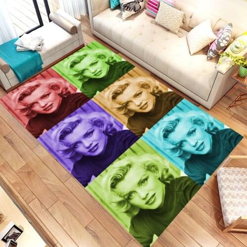 Monroe Rugs, Color Rug, 3d Print Rug, Modern Rug,Home Decor Carpet,For Living Room Rug,Fan Carpets, Area Rug, Non Slip Rugs
