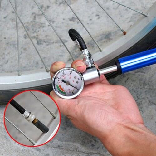 High Pressure MTB Bike Compact Suspension Fork & Rear Shock Pump 210 psi