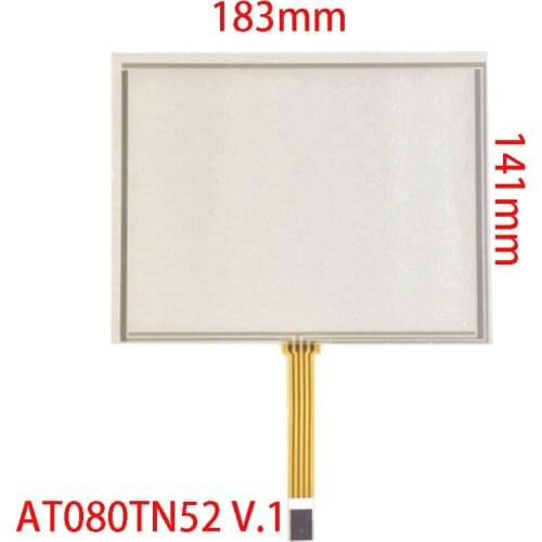 New 8 Inch AT080TN52 V1 for 4 Wire 183*141mm for (4:3) Resistive Touch Screen Panel Digitizer AT080TN42