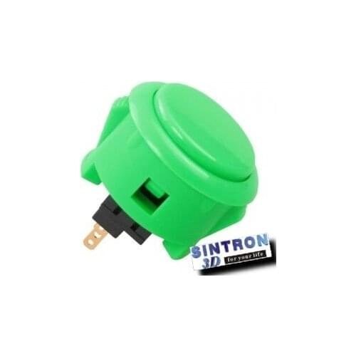 Original Sanwa OBSF 30mm Round Snap Push Button For Arcade Game DIY Arcade Controller 7, Made in Japan