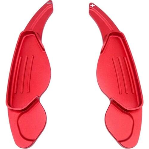 Aluminum Alloy Steering Wheel Shift Paddle Shifter Extension Fit for Jaguar XE Jaguar XF Jaguar XJ Jaguar F-Type Jaguar F-PACE