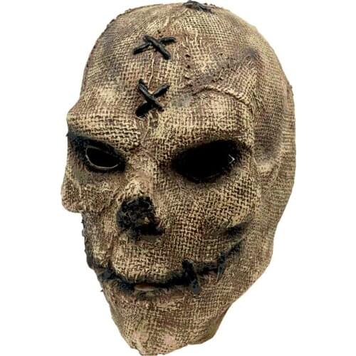 Horror Killer Skull Masks Cosplay Scary Skeleton Latex Headgear Helmet Halloween Mask Cosplay Costume Accessories Party Props