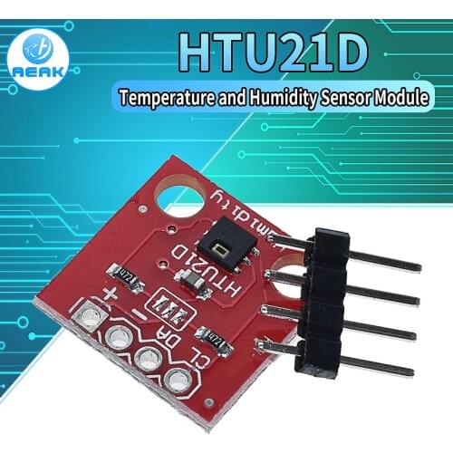 Temperature Humidity Sensor GY-213V-HTU21D HTU21D I2C Replace SHT21 SI7021 HDC1080 Module