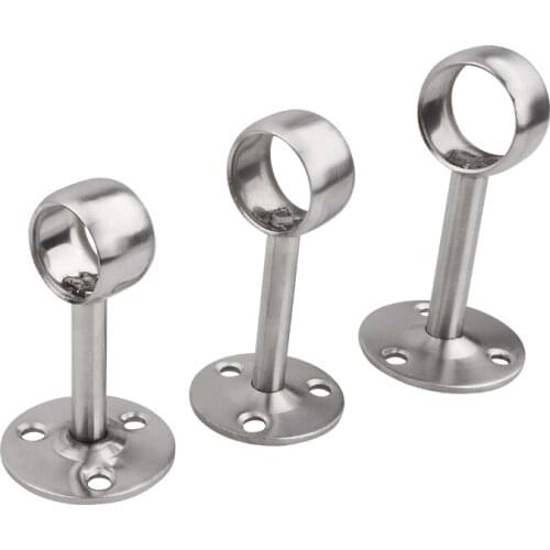 Free shipping stainless steel bracket hanger towel rack holder flange household hardware wall bracket fixed part