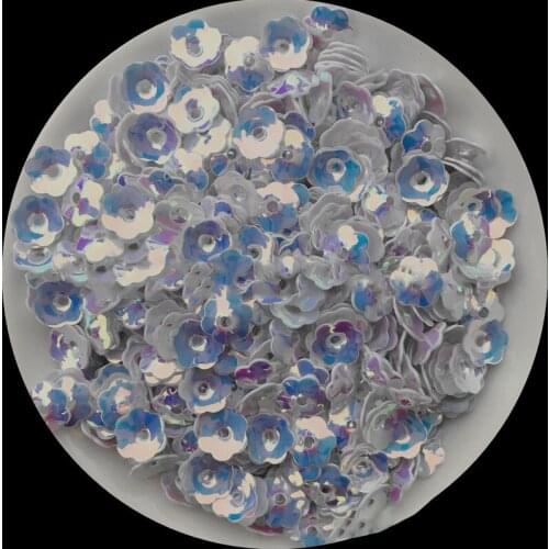 Concave Sequins Flower Shape Multicolor Shining PVC Sequins for Dress Home Party Wedding Decor Sequin DIY Craft Decor 5/6/8/10mm