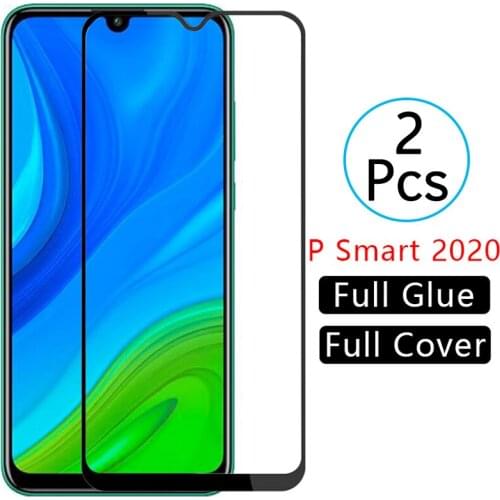 Screen Protector For Huawei P Smart 2020 Plus Pro 2019 Z S Tempered Glass Psmart 2020 2019 Plus S Light Safety Glass Clean Cover