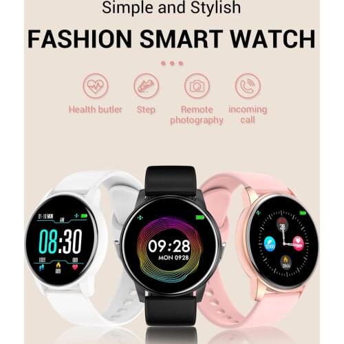 ZL01 Smart Watch 1.3-Inch IPS Screen BT4.0 IP67 Waterproof Heart Rate/Blood Pressure Monitor Call Music Control Android iOS