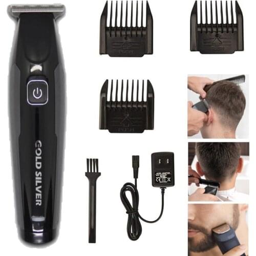Gold Silver Gs-130 Sac Sakal güçlü kesme profesyonel saç makası erkekler elektrikli kesme makinesi saç kesme makinesi kuaf