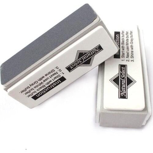 3pcs 4 Sides Nail Buffer Files Grinding Sanding Polishing Block Smooth Sandpaper Buffing Files Durable Manicure Pedicure tool