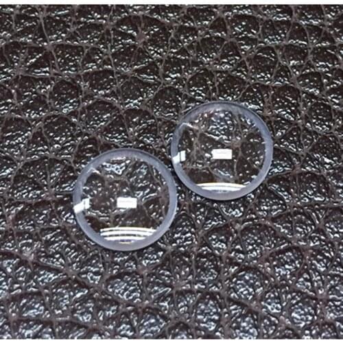 8mm HK9L Optical Glass Focal Length 25.3mm Mini Cocave Convex Condensing Lens Condensed Light Lens 2PCS collimation