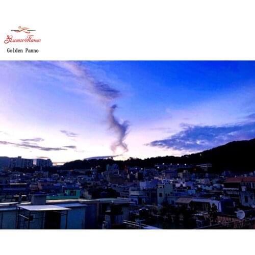 DIY Diamond Painting Diamond White clouds Embroidery 5D Full Square Rhinestone Cross Stitch Diamonds Mosaic Decoration