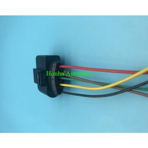 FREE shipping 2/5/10pcs/lot 5 Pin/Way 1.5mm Air Flow Meter Plug Connector Socket Housing With Wire Pigtail